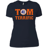 Tom Terrific Patriots t shirt NL3900 Next Level Ladies' Boyfriend T-Shirt