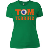 Tom Terrific Patriots t shirt NL3900 Next Level Ladies' Boyfriend T-Shirt