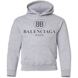 Balenciaga - Logo-print Cotton-jersey T-Shirt - White G185B Gildan Youth Pullover Hoodie