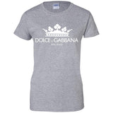 Dolce & Gabbana Men's Oversized Logo T-Shirt G200L Gildan Ladies' 100% Cotton T-Shirt