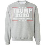 2020 Donald Trump Keep America Great G180 Gildan Crewneck Pullover Sweatshirt  8 oz.