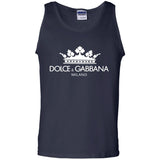 Dolce & Gabbana Men's Oversized Logo T-Shirt G220 Gildan 100% Cotton Tank Top