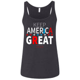 Keep American great 2020 6488 Bella + Canvas Ladies' Relaxed Jersey Tank