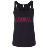 Make america great again 6488 Bella + Canvas Ladies' Relaxed Jersey Tank