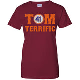 Tom Terrific Patriots t shirt G200L Gildan Ladies' 100% Cotton T-Shirt