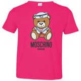 Moschino Man Azure T-Shirt Cotton 3321 Rabbit Skins Toddler Jersey T-Shirt