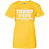 Donald Trump Keep America Great 2020 G200L Gildan Ladies' 100% Cotton T-Shirt