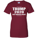 2020 Donald Trump Keep America Great G200L Gildan Ladies' 100% Cotton T-Shirt