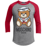 Moschino Man Azure T-Shirt Cotton T200 Sport-Tek Sporty T-Shirt