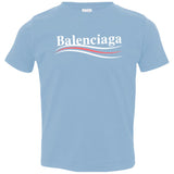 Balenciaga, Logo cotton T-shirt, Women, Black 3321 Rabbit Skins Toddler Jersey T-Shirt