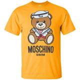 Moschino Man Azure T-Shirt Cotton G200 Gildan Ultra Cotton T-Shirt