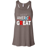 Keep American great 2020 B8800 Bella + Canvas Flowy Racerback Tank