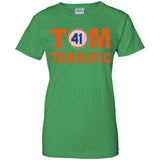 Tom Terrific Patriots t shirt G200L Gildan Ladies' 100% Cotton T-Shirt