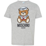 Moschino Man Azure T-Shirt Cotton 3321 Rabbit Skins Toddler Jersey T-Shirt