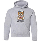 Moschino Man Azure T-Shirt Cotton G185B Gildan Youth Pullover Hoodie