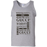 Gucci logomania print gucci men's t shirt G220 Gildan 100% Cotton Tank Top