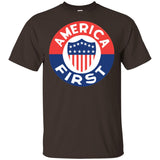 AMERICA FIRST agian! T shirt G200 Gildan Ultra Cotton T-Shirt
