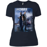 Hobbs & Shaw T-Shirt 2019 HOT Fast & Furious Presents Summer Men's Black And White S-5XL NL3900 Next Level Ladies' Boyfriend T-Shirt