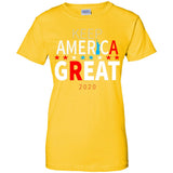 Keep American great 2020 G200L Gildan Ladies' 100% Cotton T-Shirt