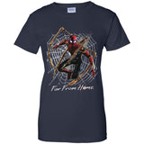 Far From Home Spider Man T shirt G200L Gildan Ladies' 100% Cotton T-Shirt
