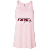 Make america great again t shirt B8800 Bella + Canvas Flowy Racerback Tank