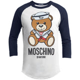 Moschino Man Azure T-Shirt Cotton T200 Sport-Tek Sporty T-Shirt
