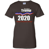 President Trump keep America great 2020 G200L Gildan Ladies' 100% Cotton T-Shirt