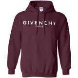 Givenchy Men's Destroyed Logo Graphic T-Shirt, Black, Men's G185 Gildan Pullover Hoodie 8 oz.