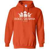 Dolce & Gabbana Men's Oversized Logo T-Shirt G185 Gildan Pullover Hoodie 8 oz.