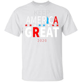 Keep American great 2020 G200B Gildan Youth Ultra Cotton T-Shirt