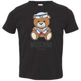 Moschino Man Azure T-Shirt Cotton 3321 Rabbit Skins Toddler Jersey T-Shirt