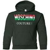 Moschino - Couture logo T-shirt - men - Cotton - 50 - Black G185B Gildan Youth Pullover Hoodie
