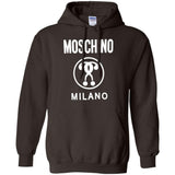 Moschino Kids - logo print T-shirt - kids - Cotton G185 Gildan Pullover Hoodie 8 oz.