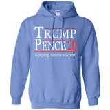 Trump pense keep America great 2020 G185 Gildan Pullover Hoodie 8 oz.