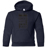 Gucci logomania print gucci men's t shirt G185B Gildan Youth Pullover Hoodie