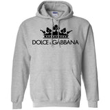 Dolce & Gabbana Crown D&G Logo Ringer Tee G185 Gildan Pullover Hoodie 8 oz.