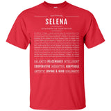 Selena  Classic Name Print t shirt G200 Gildan Ultra Cotton T-Shirt