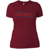 Make america great again t shirt NL3900 Next Level Ladies' Boyfriend T-Shirt