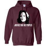 Kamala Harris Justice for the peoples t shirt G185 Gildan Pullover Hoodie 8 oz.