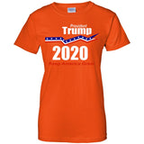 President Trump keep America great 2020 G200L Gildan Ladies' 100% Cotton T-Shirt