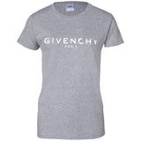 Givenchy Men's Destroyed Logo Graphic T-Shirt, Black, Men's G200L Gildan Ladies' 100% Cotton T-Shirt
