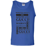 Gucci logomania print gucci men's t shirt G220 Gildan 100% Cotton Tank Top