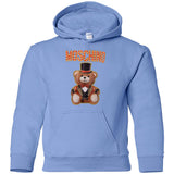 Moschino Circus Bear T-shirt Black - Black G185B Gildan Youth Pullover Hoodie