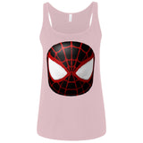 Spider man mask T Shirt 6488 Bella + Canvas Ladies' Relaxed Jersey Tank