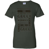 Gucci logomania print gucci men's t shirt G200L Gildan Ladies' 100% Cotton T-Shirt
