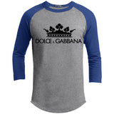 Dolce & Gabbana Crown D&G Logo Ringer Tee T200 Sport-Tek Sporty T-Shirt