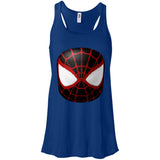 Spider man mask T Shirt B8800 Bella + Canvas Flowy Racerback Tank
