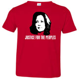 Kamala Harris Justice for the peoples t shirt 3321 Rabbit Skins Toddler Jersey T-Shirt