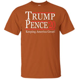 Trump pense keep America great 2020 G200B Gildan Youth Ultra Cotton T-Shirt