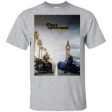FAST AND FURIOUS 9 HOBBS AND SHAW movie poster t shirt G200 Gildan Ultra Cotton T-Shirt